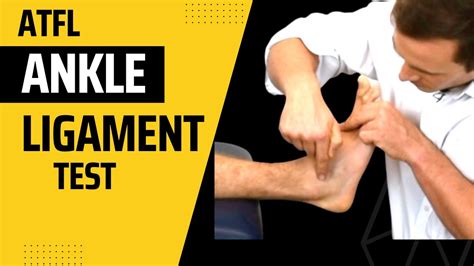 anterior talofibular ligament tear test|anterior talofibular ligament stress test.